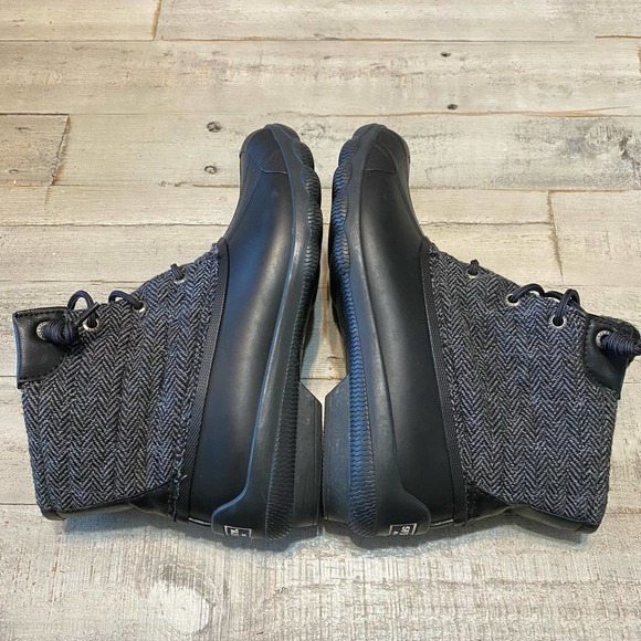 Sperry Women's Syren Gulf Boots size 6.5 duck boots wool blend grey black - Picture 11 of 11